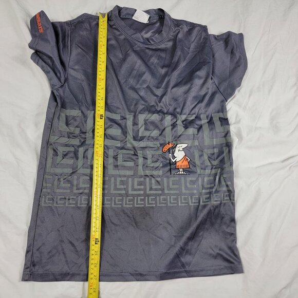 Little Caesars Employee Uniform Adults Medium Gray Shirt Work Wear - Picture 8 of 9